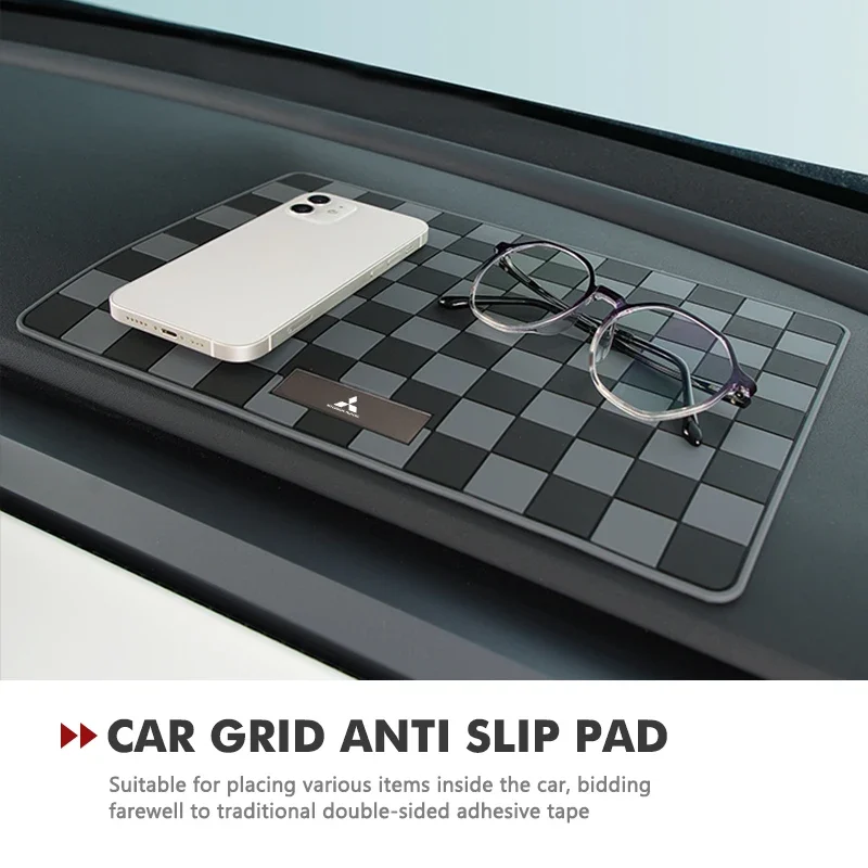

Car Non-slip Storage Pad for Mitsubishi All Models Eclipse Cross ASX Mirage Adhesive Dashboard Mat Phone Key Holder Accessories