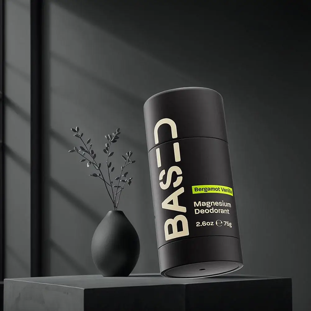 75g Based Bodyworks Brand Magnesium Deodorant Natural Santal Guava Nectar Bergamot Vanilla Solid Antiperspirant Body Solid Balm - view 2