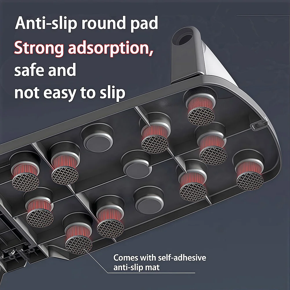 Portable Folding Push-Up Board, Multi-Functional Anti-Slip Mat With Handle, Home Fitness Exercise For Chest gallery 2