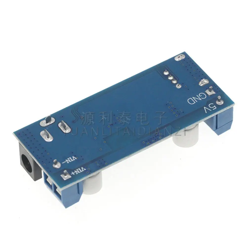 12V 24V to 5V Buck Converter Compact 5A Output DC-DC Step Down Module Overheat Protection Voltage Regulator USB Charger Board