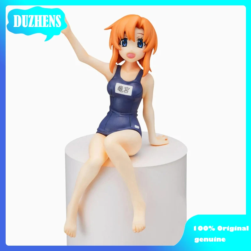 Higurashi no Naku Koro ni ryugu Rena swimsuit 14cm PVC Action Figure Anime Figure Model Toys Figure Collection Doll Gift