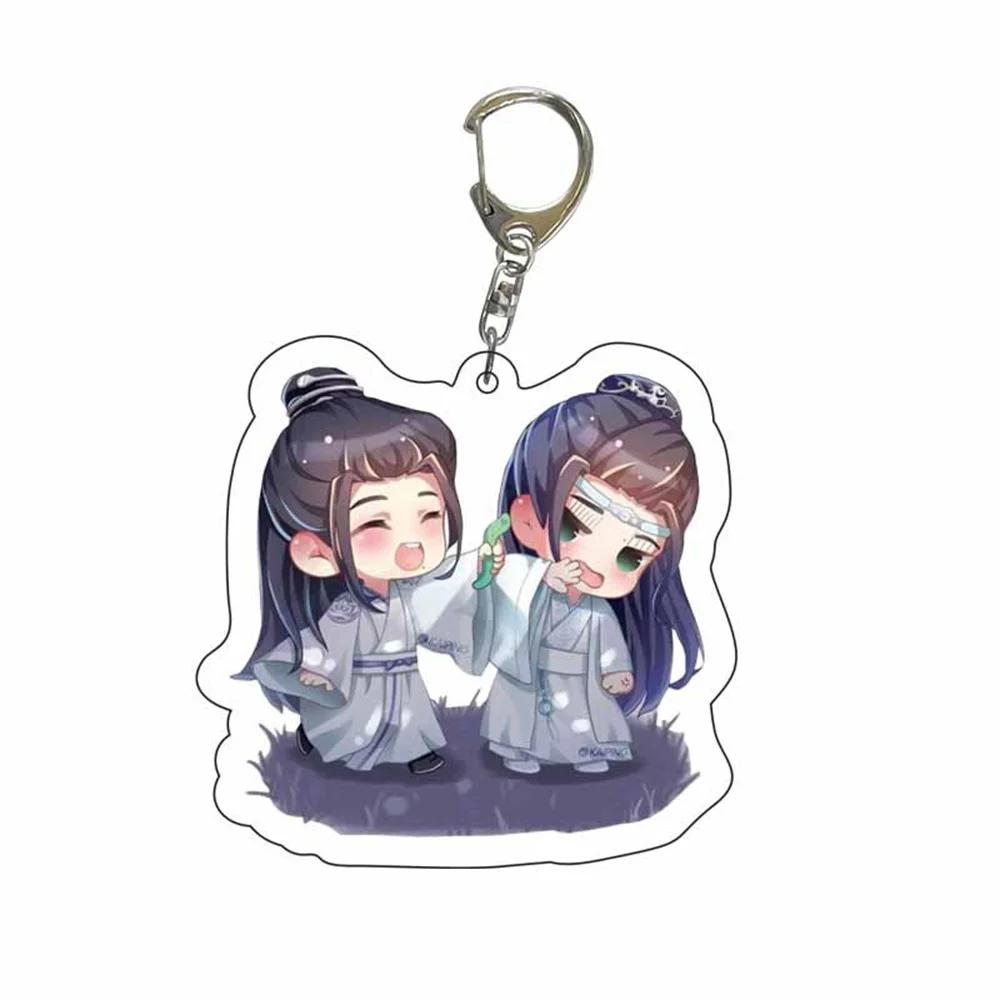 Anime Tian Guan Ci Fu Creative Keychain Hua Cheng Xie Lian Cosplay Cute Bag Pendant Heaven Official’s Blessing  Toys Car Keyring