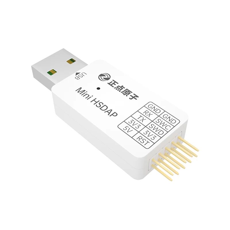 Mini High-speed USB Emulator Debugging STM32 ST-Link V2 Simulator Download With Cover DuPont Cable Programmer Programming