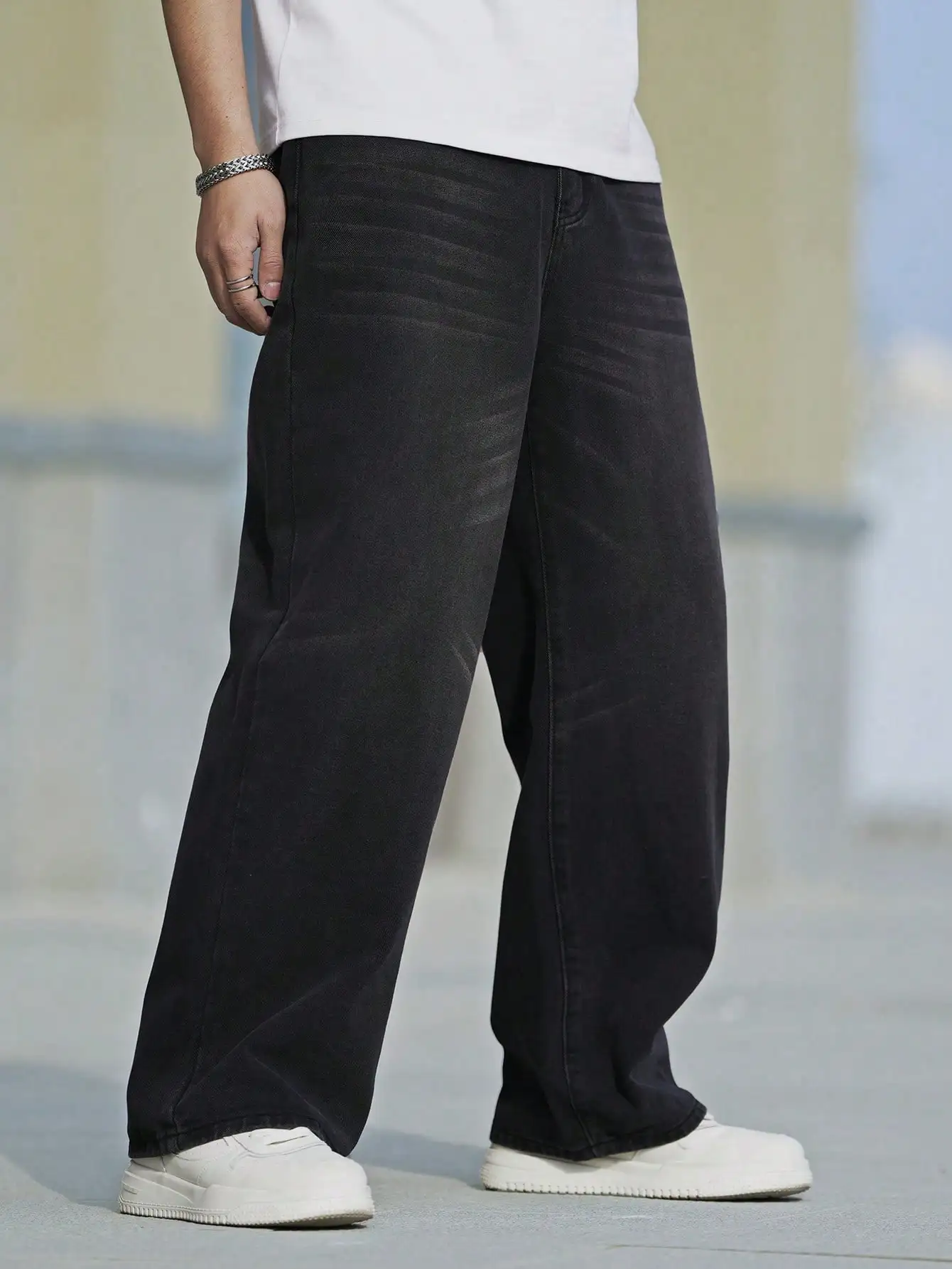 

men clothing baggy jeans broek mannen jeans General