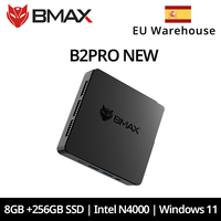 BMAX B2 Pro New Mini PC Windows 11 PC All In One HDMI Intel N4000 8GB RAM 256GB SSD Intel UHD Graphics 600