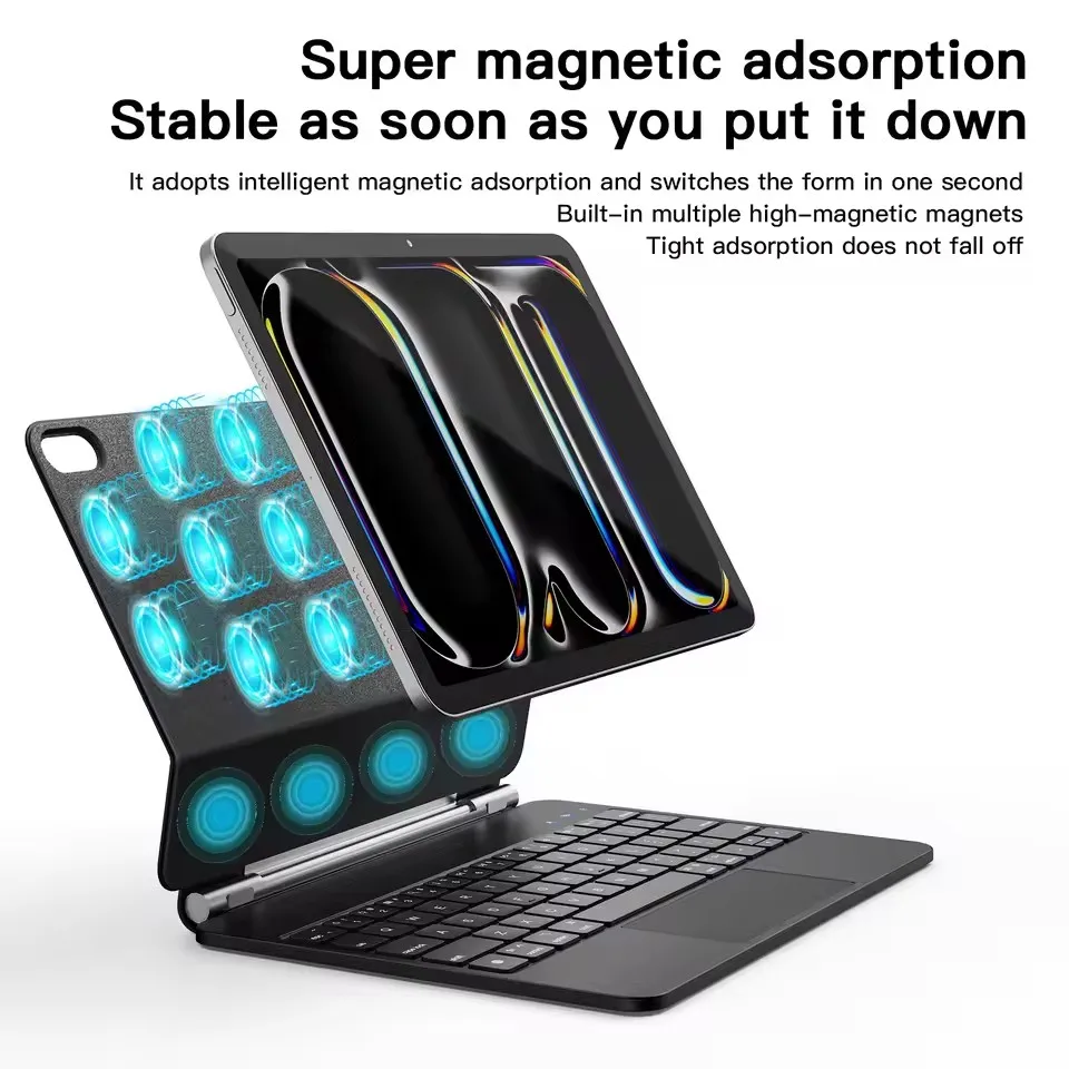 Magic Keyboard for iPad Air 4 Air 5 Air 6 Air 7 11 inch Ipad case for iPad Pro 11 inch 2018-2022 Generation Cover Smart Cover