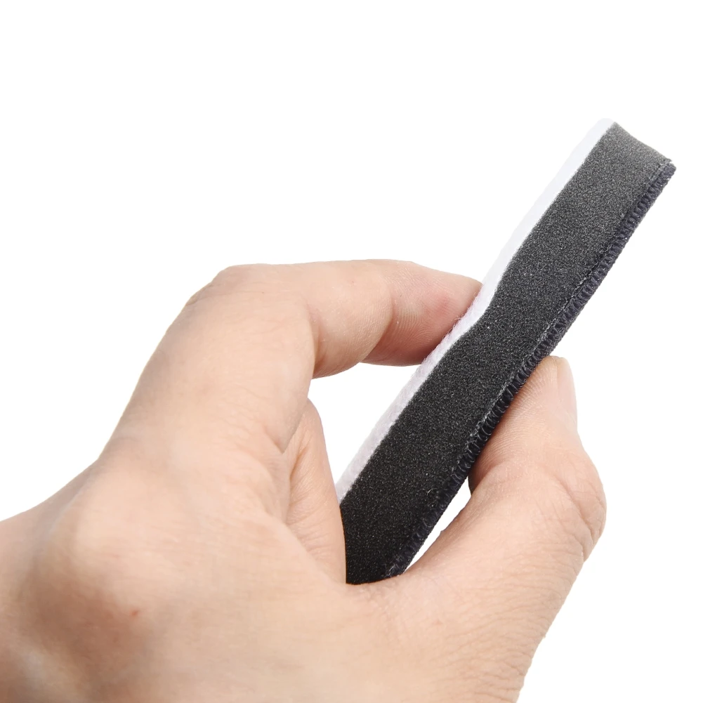 Sander Backing Pad Interface Soft Pad PU Power Tool Parts For Orbital Sanders Sponge White 125mm 1pc 8+1 Holes