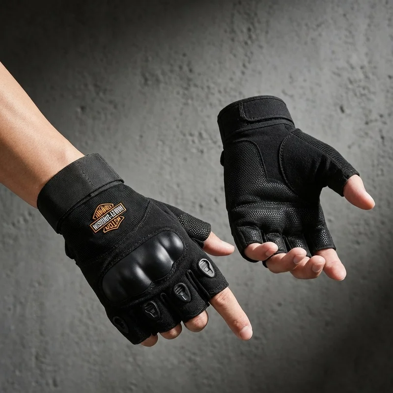 For Harley Davidson Pan America ADV 1250 PA1250 PANAMERICA port Climbing Tactical Gloves Hard Shell Motorcycle Gloves Accessorie