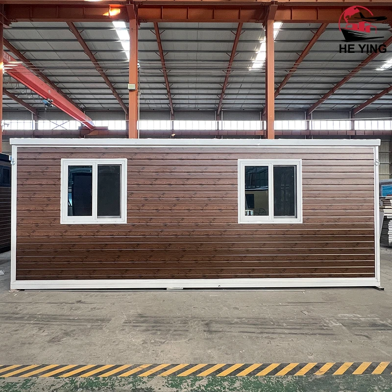Customized Prefab 3 Bedroom Modular Steel Cabin House Ready-Made 20ft And 40ft Container From China For Villa Use
