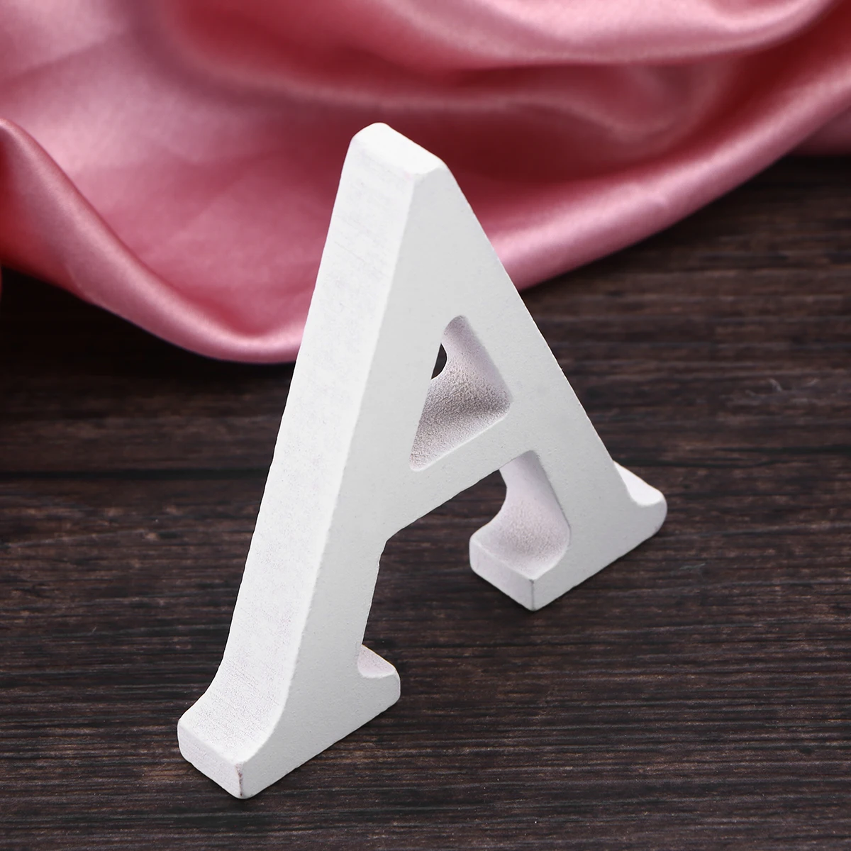 

Wooden Alphabet A Decorative Letter For Wedding Party Home Decoration Kids Educational Natural Non-Toxic Wood Stand