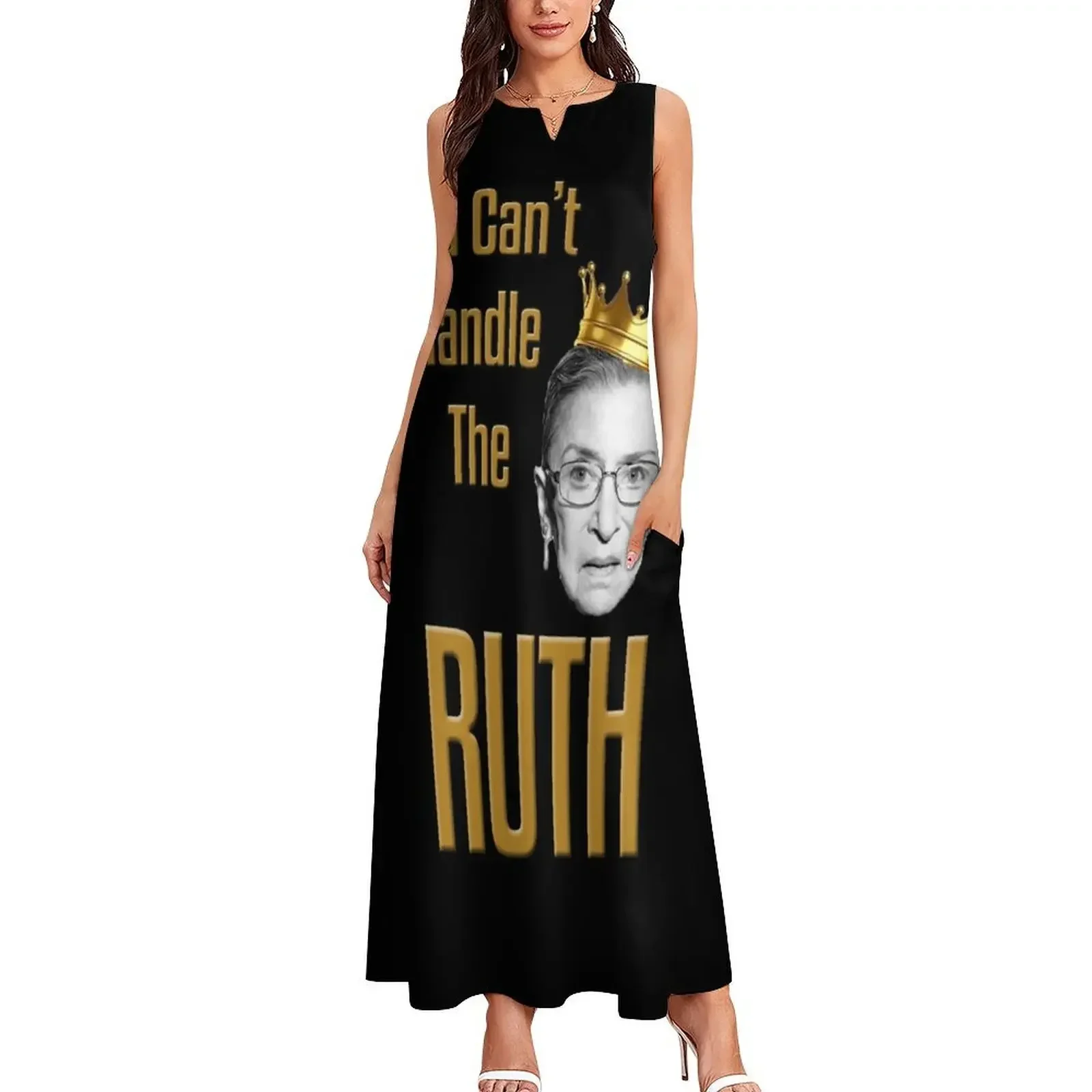 เดรสยาว RUTH สำหรับผู้หญิง ชุดเดรสยาวสำหรับผู้หญิง ฤดูร้อน ชุดเดรสออกงานหรูหราสง่างาม