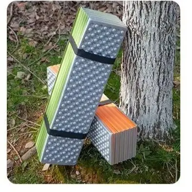 Hiking Backpacking Tent Mat Moisture Proof Insulation Mat Aluminum Foil Portable Sleeping Single Mat