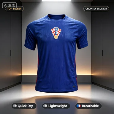 Summer Croatian Football Fans' Most Popular Short Sleeved Fan Style Breathable Quick Drying  Jersey 3D Print Parent-child Tee
