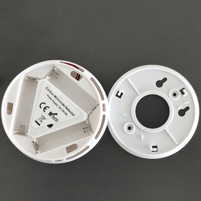 CO Sensor Work Alone Built In 85dB Siren Sound Independent Carbon Monoxide Poisoning Warning Alarm Detector