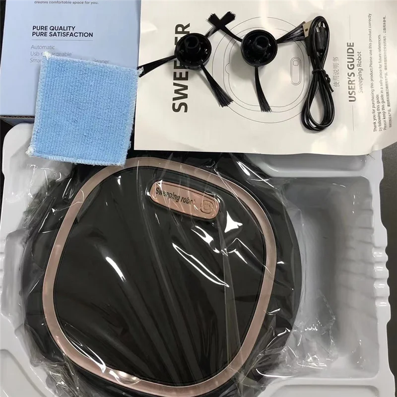 

FGGS-USB робот-пылесос беспроводной бытовой робот для подметания пола, подметальная машина для ковров, пылесборник, робот для чистки