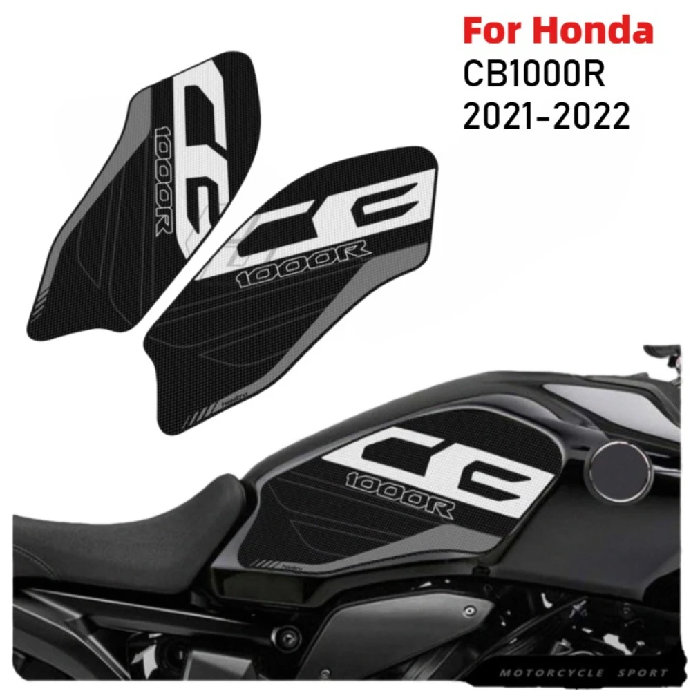

Для Honda CB1000R CB 1000 R 2021 2022, боковая накладка на бак мотоцикла, защита наколенника, противоскользящая наклейка, аксессуары для мотоцикла