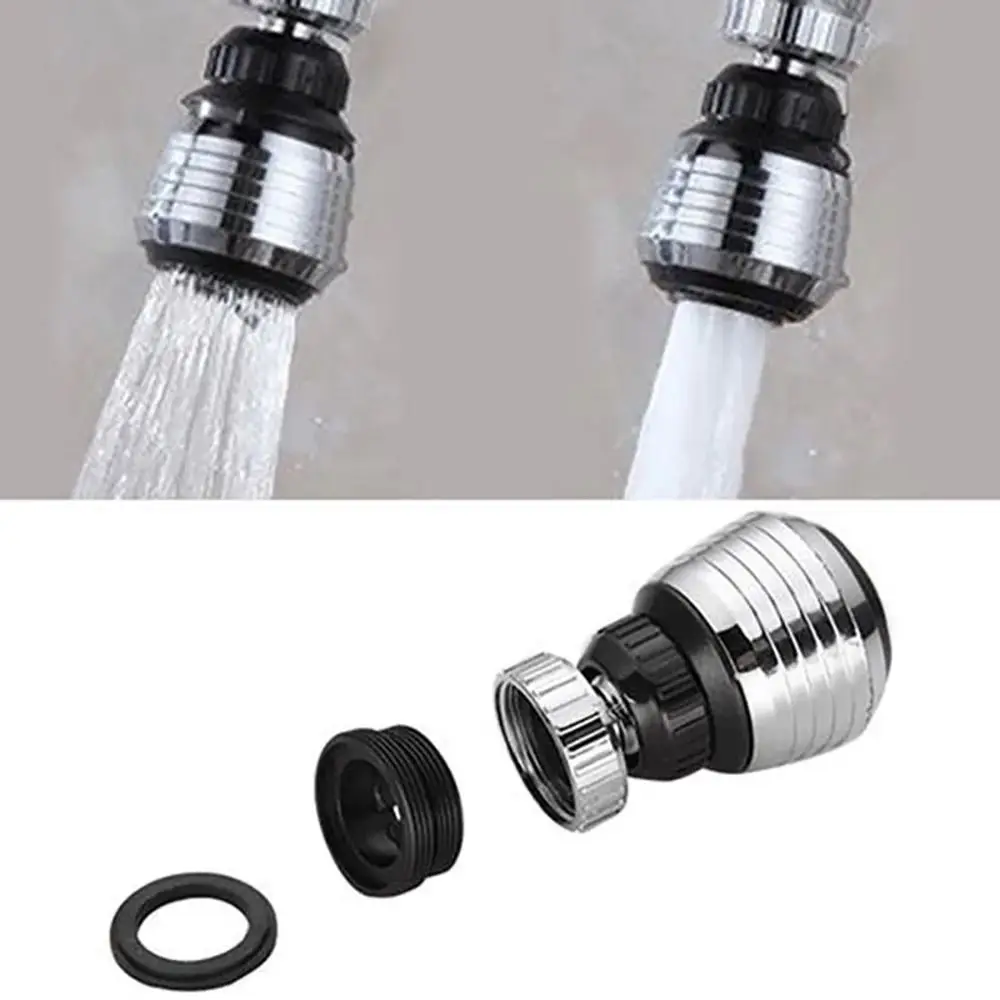 

1Set Booster Nozzle Extender 360 Degree Faucet Anti Splash Head Water Saver Rotating Bubbler Universal Bathroom Kitchen Tools
