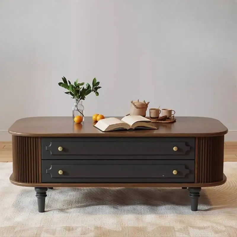 Design Wood Coffee Tables Decoration European Nordic Center Tea Table Living Room Designer Muebles Para Hogar Furniture Home
