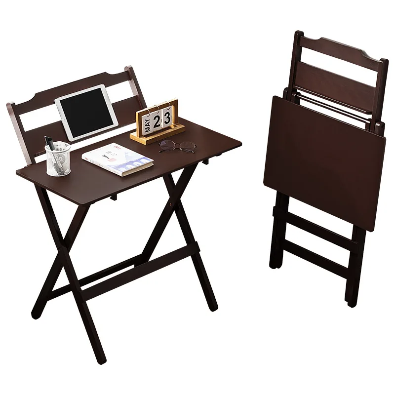 

Folding children's desk study computer student home writing homework table bedside small