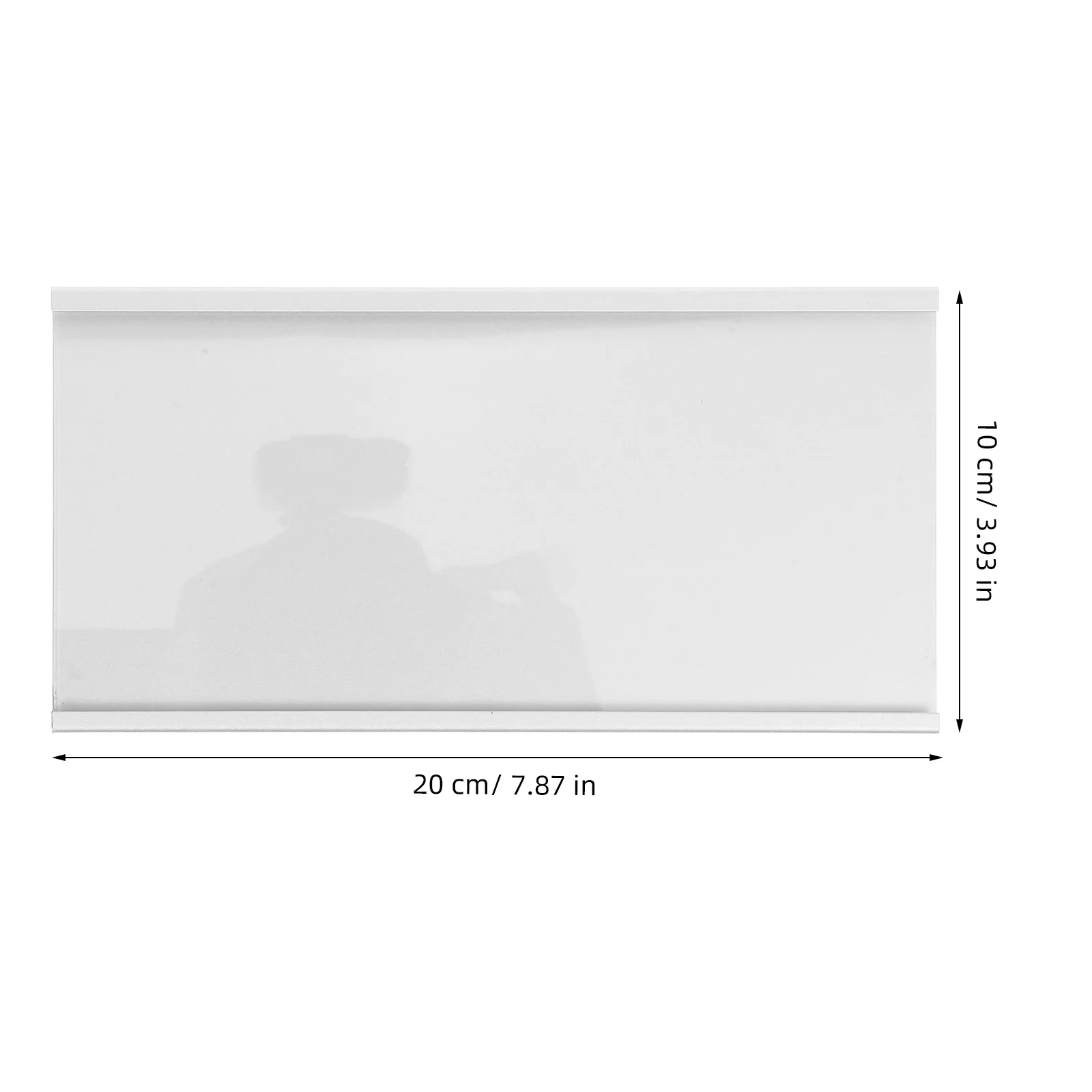 ที่แขวนป้ายชื่ออะคริลิคใส อุปกรณ์สำนักงานอเนกประสงค์ ที่วางป้ายข้อมูลงาน ที่วางป้ายชื่อ