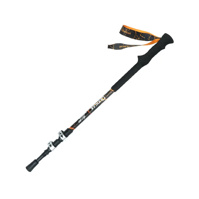 

Carbon Mountaineering Cane Folding Outdoor Cross-country Retractable Cane 3-section Folding Hiking Poles