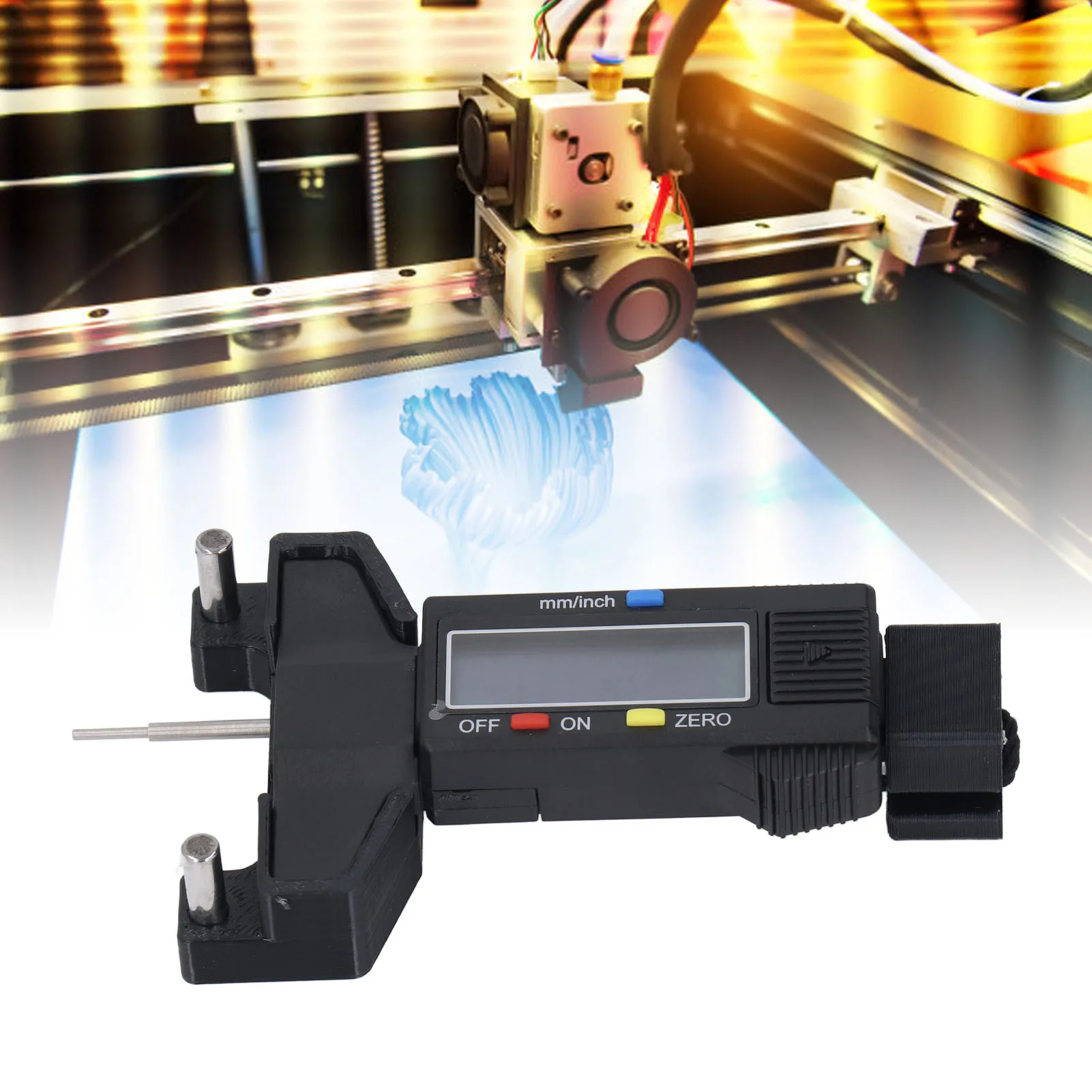 

Синхронный датчик натяжения ремня 2GT Датчик натяжения ремня ГРМ Тестер натяжения синхронного ремня для 3D-принтера X1 P1P 0‐25,4 мм