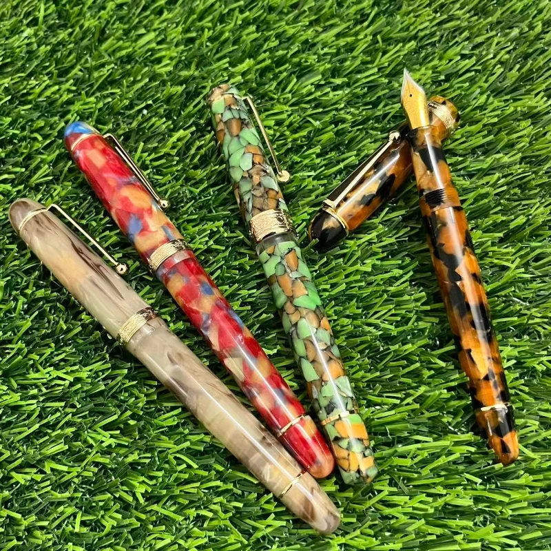2026 PK ADMOK M800,ADMOK 766 757 Negative Pressure Ink Fountain Pen Schmidt No.6 Bock Nib Writing Calligraphy Pen Stationery