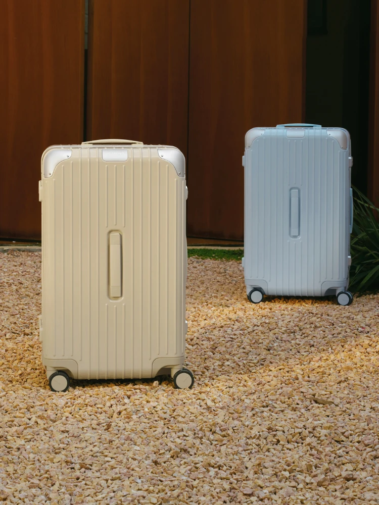 

2026 New Rong Large Capaci Aluminum Frame Lage Travel Suitcase Carry-On Bag for Men And Women Faion Hard ell