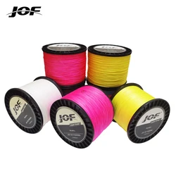 JOF X8 Multifilament Fishing Line 300M 500M 1000M 8 Strands Braided Fishing Line PE Line 20 30 40 50 60 80 100LB