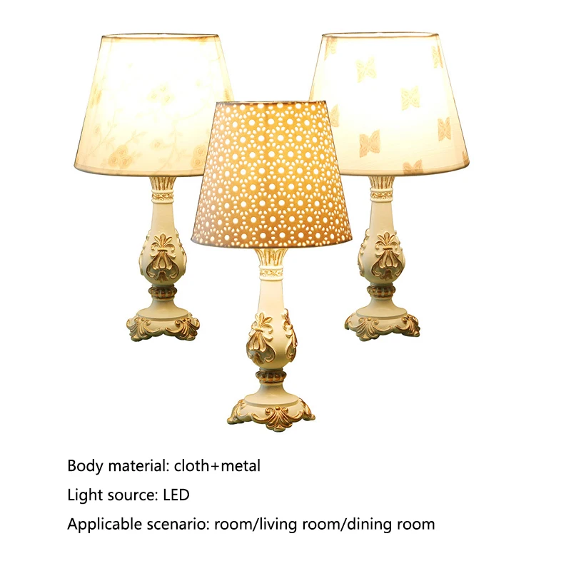 TYLA Dimming Table Light Bedside Romantic Creative LED Desk Lamp Modern Decor For Home Girls' Room Kids Bedroom