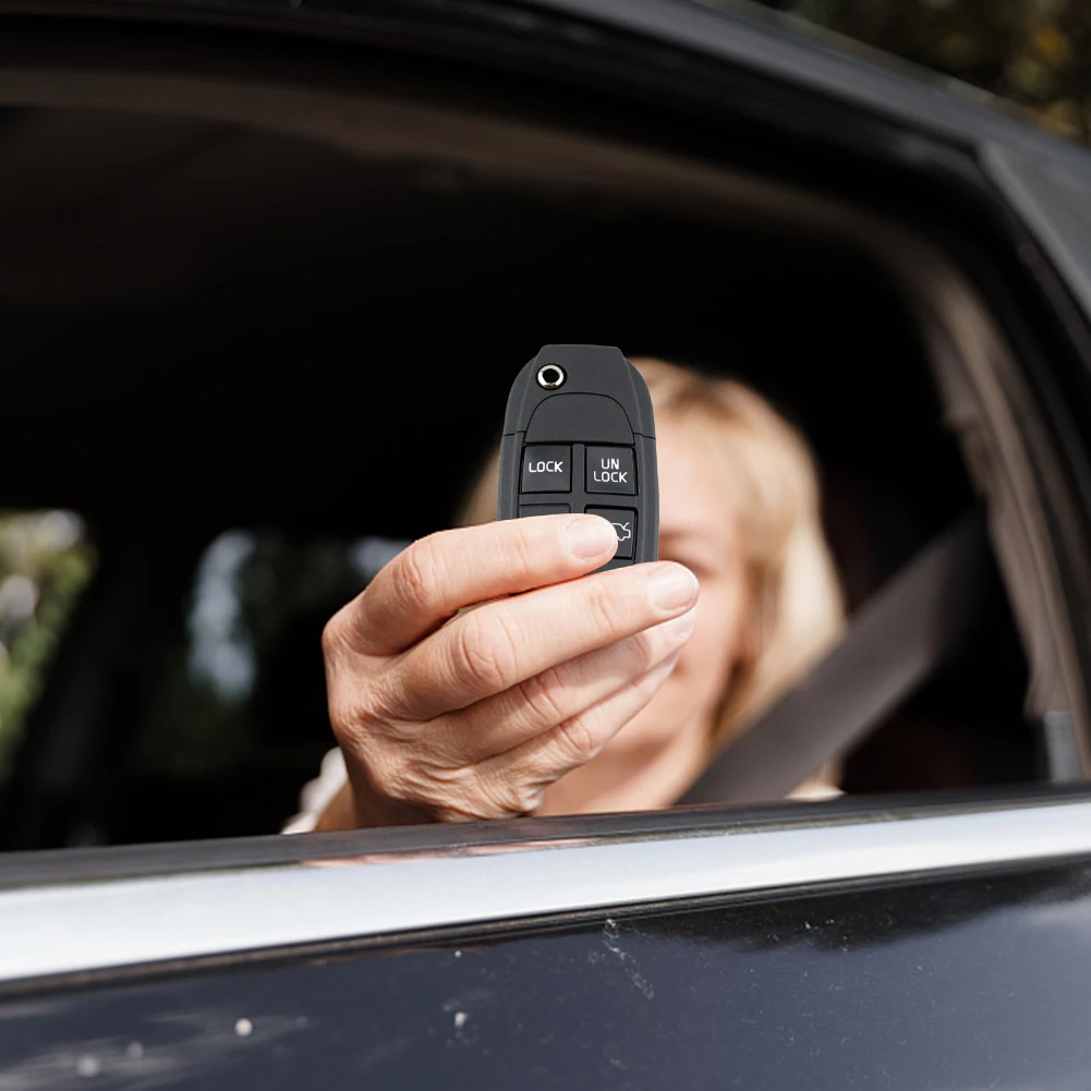 

5 Buttons Car Remote Flip Folding Key Fob Shell Case Replacement for Volvo V70