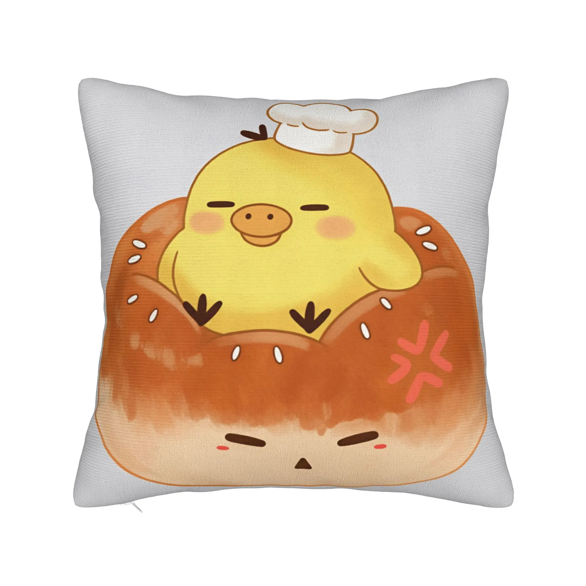 Kiiroitori Sleeping Pillow Case  Design Pillow Cover For Living Room Chair Morden Pillowcases