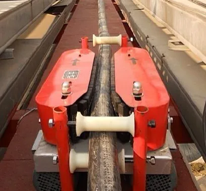 NEW Cable Roller Laying Machine Cable Transfer Pulling Machine Stringing Equipment Cable Conveyor