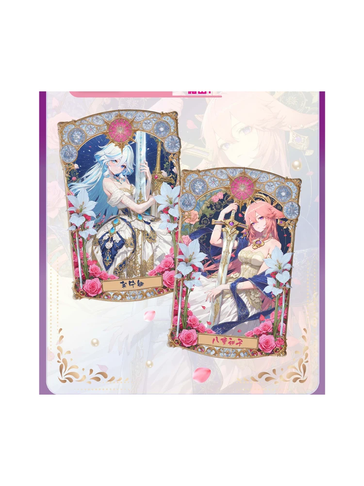 ขายส่งการ์ด Huajian Card Society Wave 3 ปี 2025 รุ่น The Person In The Mirror ขนาด A6 กระดาษอะคริลิกสีทั้งหมด ACG CCG TCG ของสะสม งานอดิเรก ของขวัญ