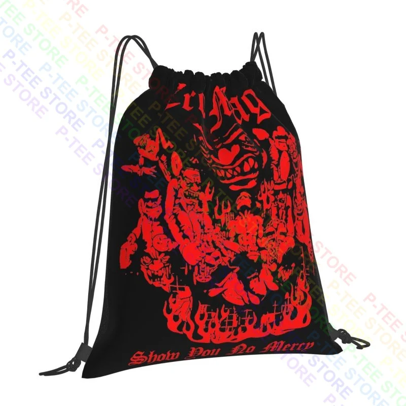 Cro-Mags Show You No Mercy Tour Hardcore Punk Drawstring Bags Gym Bag Print Art Print Personalised Riding Backpack