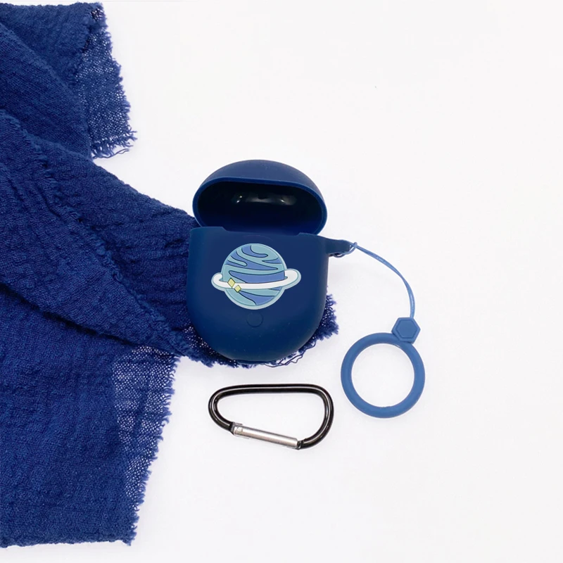 Cartoon Case For Redmi Buds 4 Case cute sweet fruit Silicone Ring Anti-drop Protect Bluetooth Earphone Cover fundas