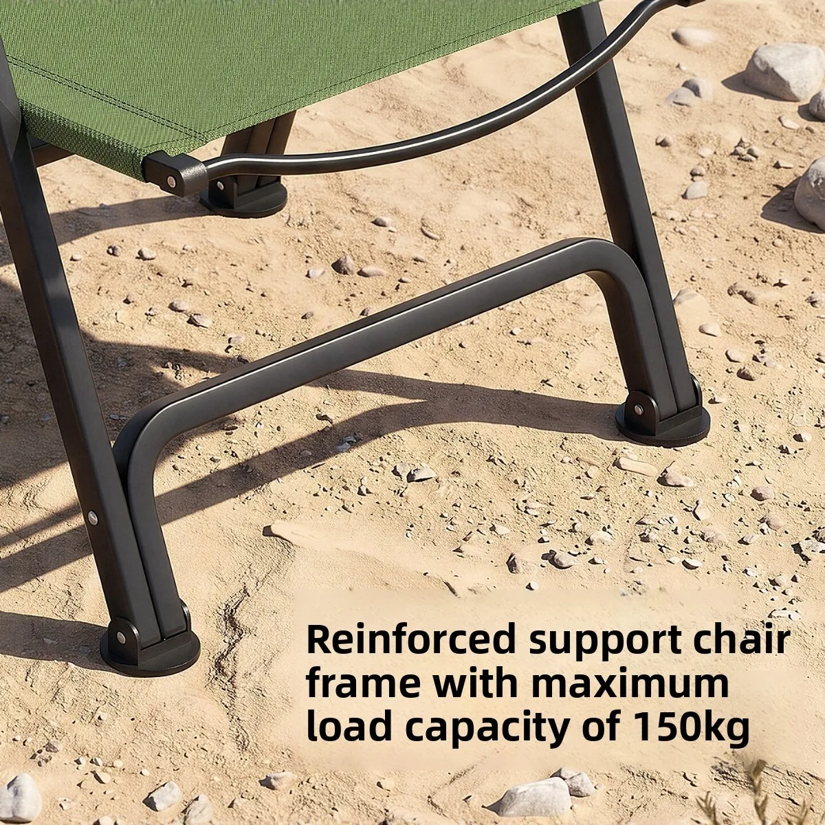 QAJTAO Outdoor Folding Camping Chair, Portable Lounge, Kemet Chair, Picnic Beach, Fishing Chair, Bench, Hiking Trip