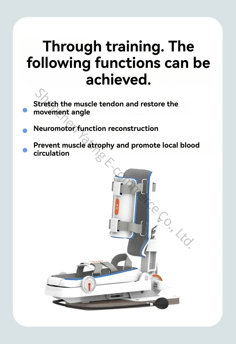 New Foot Bare Ankle Exerciser Inability to Move Upturn Foot Sagging Achilles Tendon Stretching After Ankle Fracture