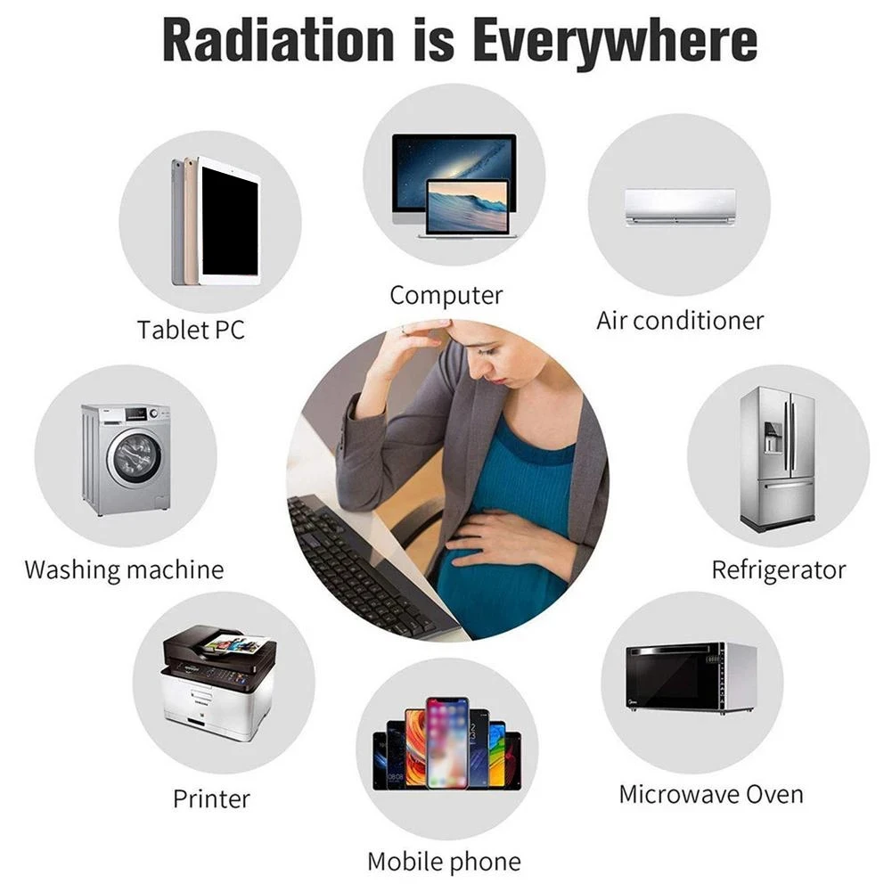 Pegatinas antirradiación de protección EMF, escudos de teléfono móvil para teléfonos inteligentes, ordenadores portátiles, ordenadores, iPad y todos los dispositivos electrónicos