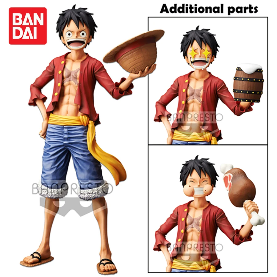 

Original Banpresto One Piece Grandista Nero Monkey D. Luffy PVC Action Figure Anime Figurals Brinquedos Collectible Toys Model