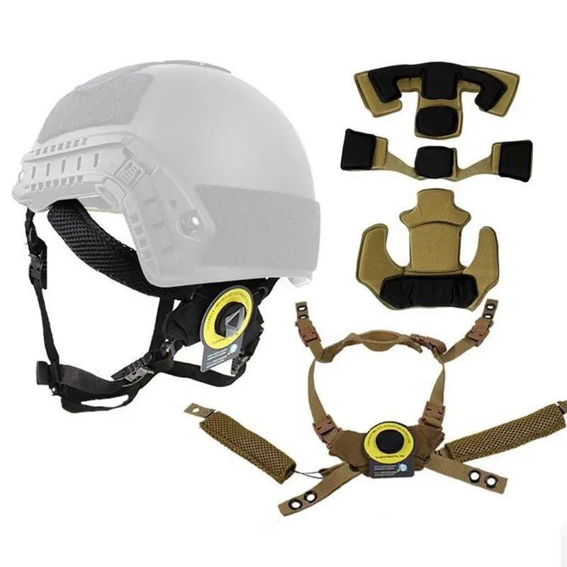 

Шлем Венди на подкладке с губчатыми подушечками Fast MICH Mickey, тактический пуленепробиваемый шлем, аксессуары, шлем Венди на подкладке