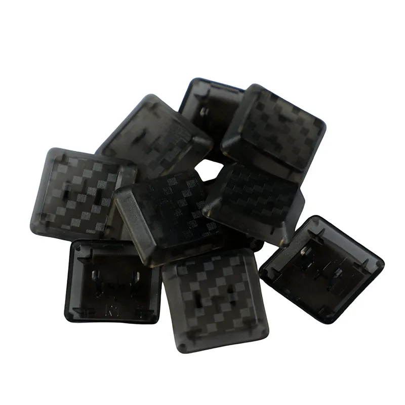 10Pcs 1u Grid Blank Black Backlit Replacement Keycaps Compatible For G813 G815 G913 G915 G913 Tkl G915 Tkl Keyboard