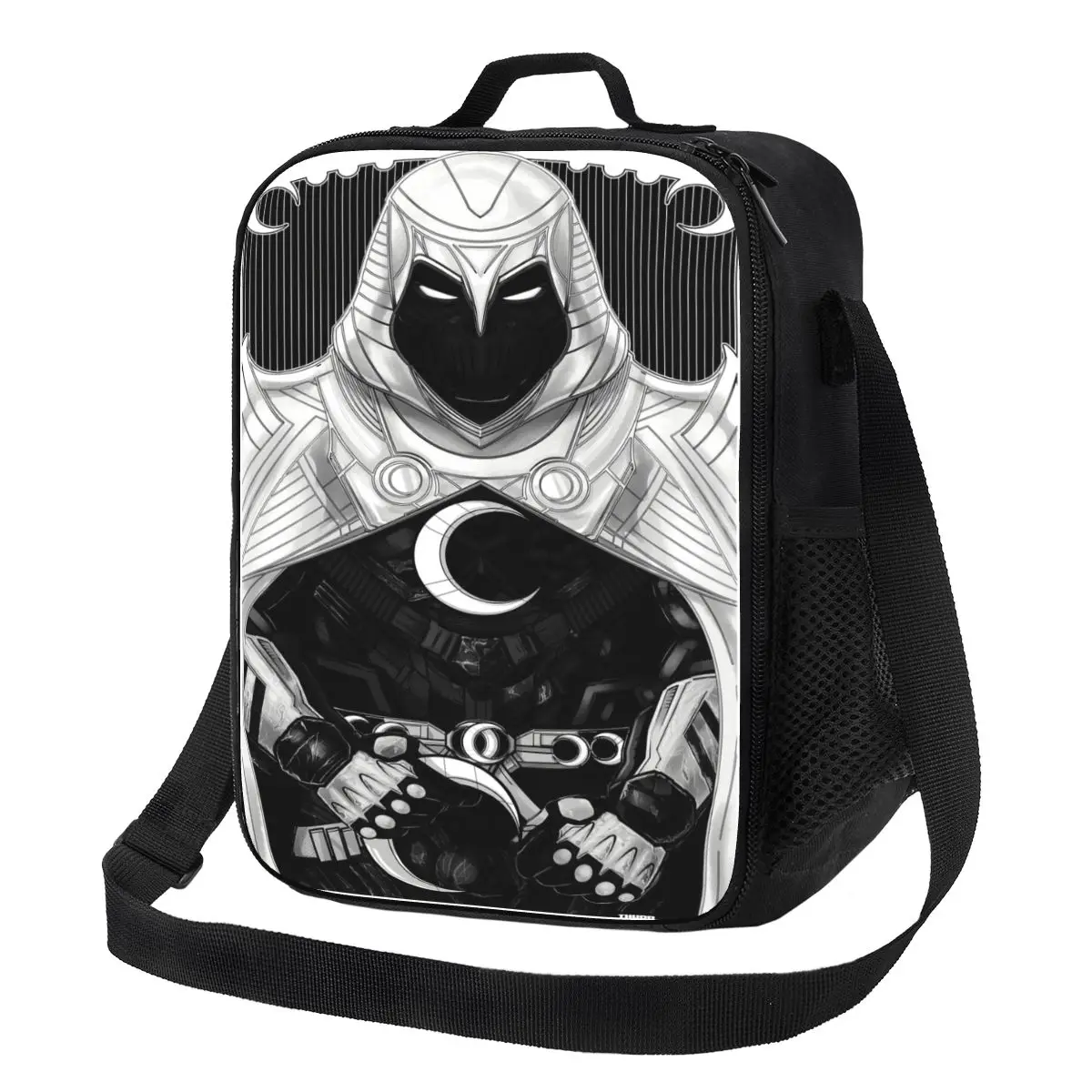 

Изолированная сумка для обеда Custom Moon Knight Movie для женщин, термосумка для обеда, для офиса, пикника, путешествий