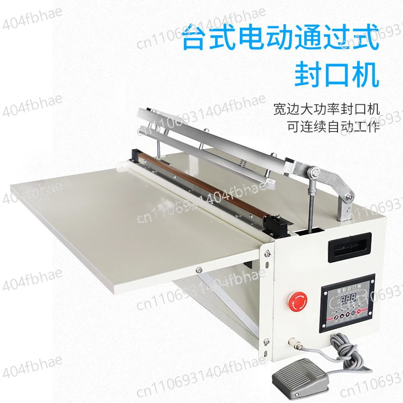 

Электрический запайщик пакетов с удлиненной педалью, высокомощный, с быстрым нагревом, для упаковки из пластика PE