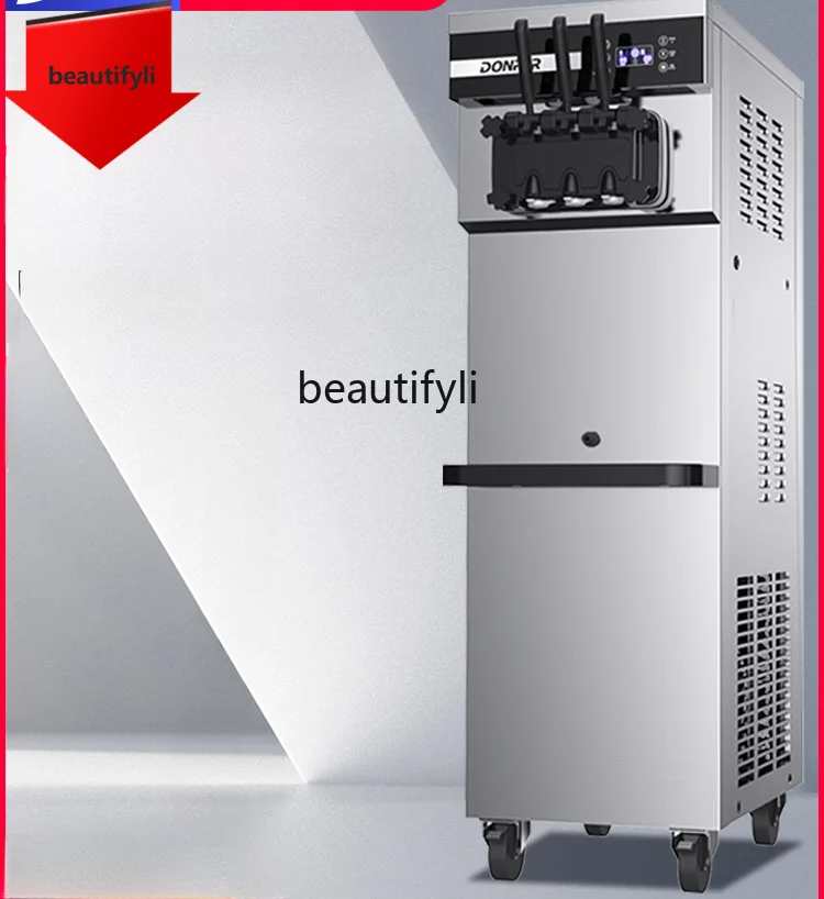 

A61 Ice Cream Machine Commercial Full-Automatic Cone Ice Cream Machine Vertical Soft Ice Cream Machine