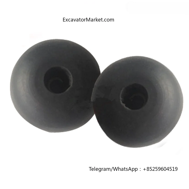 For KATO HD 512/820/1430-1-2-3R excavator door rubber roof Anti-collision rubber excavator accessories For excavator