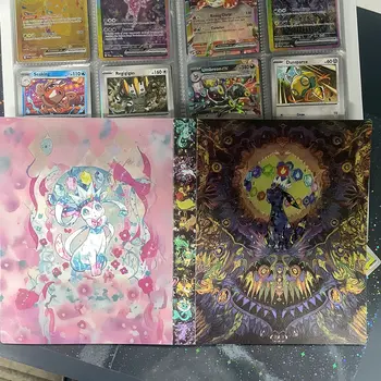 原版寶可夢遊戲卡包 緋紅&紫羅蘭寶可夢寶石包 Vol.3 交易卡牌遊戲 卡包盒 伊布拉希莫維奇 皮卡丘卡牌禮品 8 最佳銷售 寶可夢卡片夾 - №4