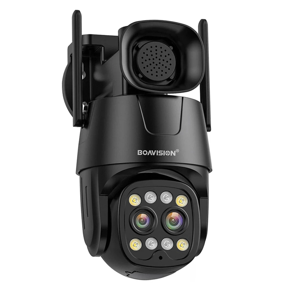 Ip Camera Wifi/4G Sim-kaart Ptz Hd 4MP 8MP Dual Lens 2.8Mm-8Mm 10X Zoom Outdoor ai Menselijk Tracking Kleur Nachtzicht Audio Security Camera - afbeelding 2