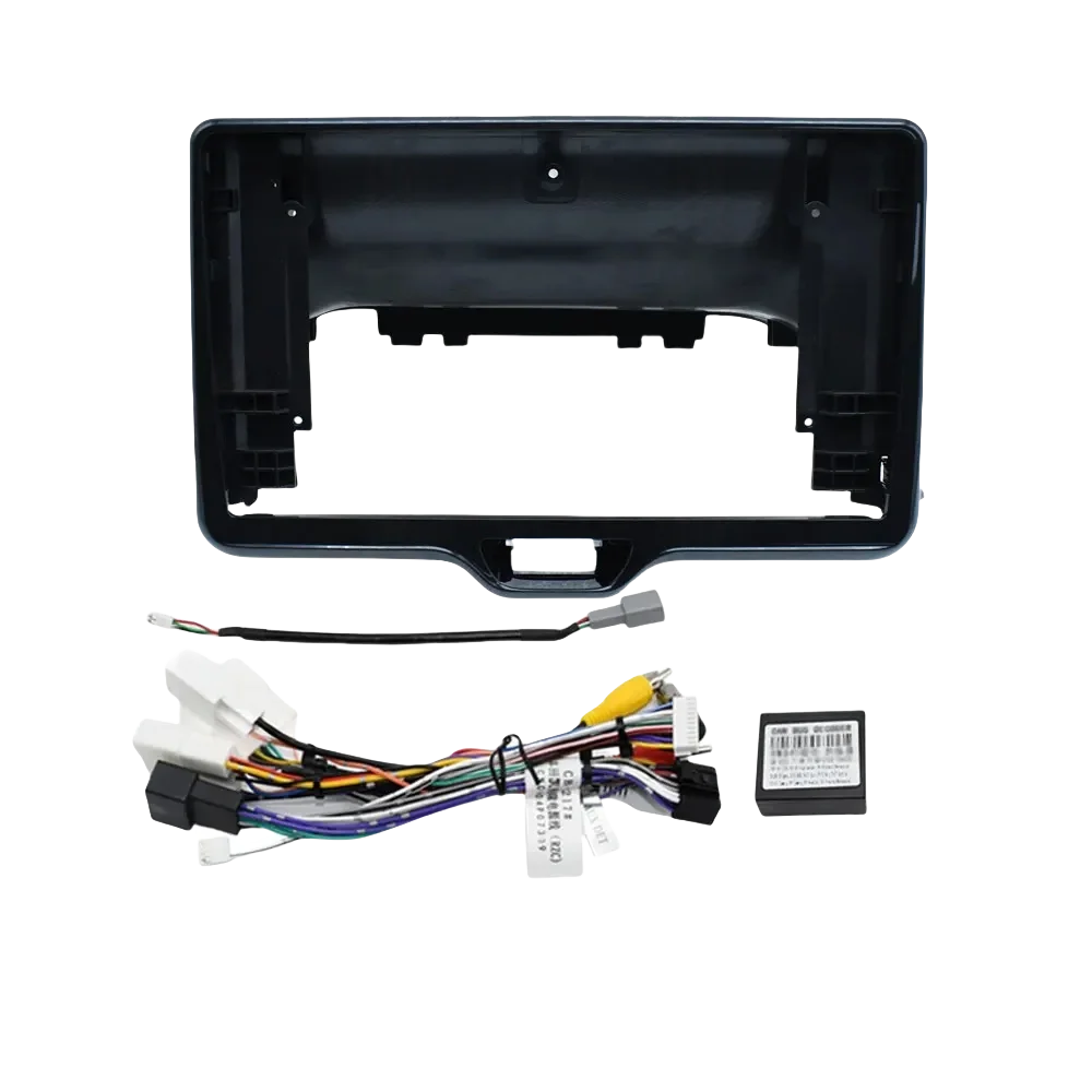 

Car Radio Fascia Frame For Toyota Yaris XP210 Cross 2020-2022 LHD 10'' Stereo Panel Harness Connector Power Cable