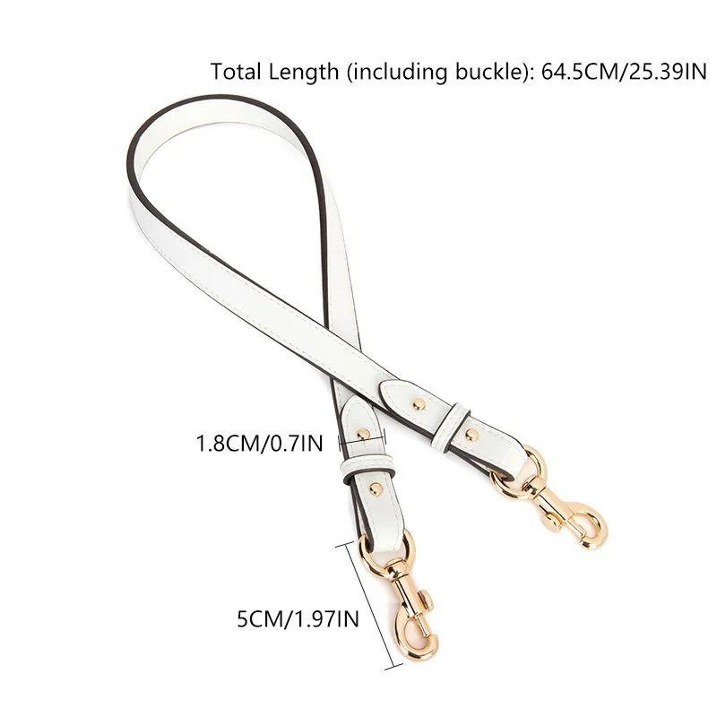 Genuine Leather Bag Strap For Coach Bucket Bag Wide Shoulder Straps Underarm Bag Strap Replace Crossbody Strap Bags Accessories